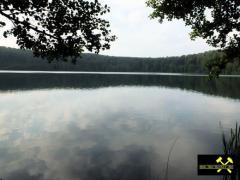 Pulvermaar bei Gillenfeld nahe Daun in der Vulkaneifel, Rheinland-Pfalz, (D) (1) 01. Juni 2014.JPG